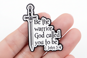 BE THE WARRIOR LAPEL