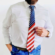 AMERICAN FLAG TIE