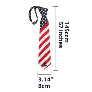AMERICAN FLAG TIE