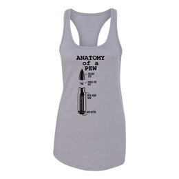 Anatomy Of A Pew BulletTanktop Grey