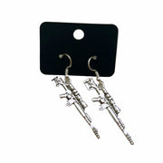SNIPER RIFLE STYLE EARRINGS