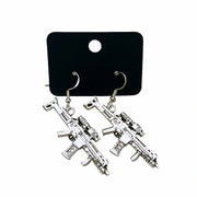 SCAR RIFLE STYLE EARRINGS