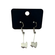 HATCHET STYLE EARRINGS