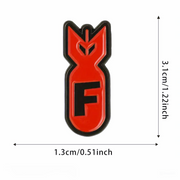 F BOMB LAPEL