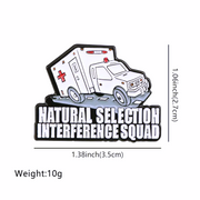 NATURAL SELETION INTERFERENCE SQUAD LAPEL