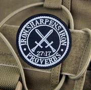 IRON SHARPENS IRON PATCH