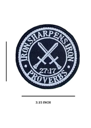 IRON SHARPENS IRON PATCH