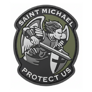 SAINT MICHAEL PVC PATCH