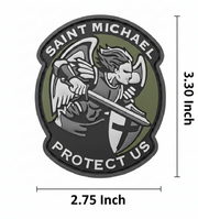 SAINT MICHAEL PVC PATCH