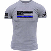 THIN BLUE LINE FLAG