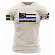THIN BLUE LINE FLAG
