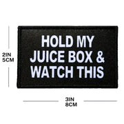 HOLD MY JUICE BOX PATCH