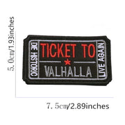 TICKET TO VALHALLA PATCH
