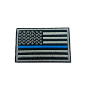 AMERICAN FLAG THIN BLUE LINE PATCH