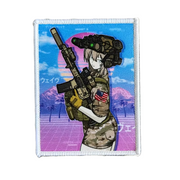 ANIME SOLDIER GIRL PATCH