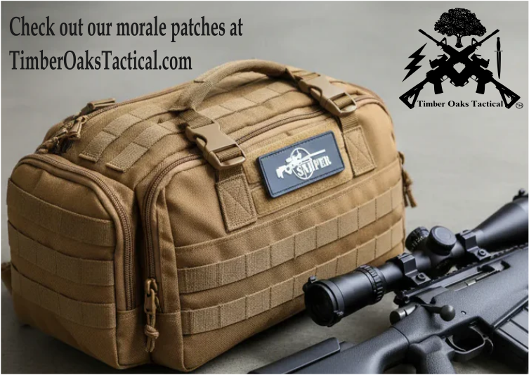 SNIPER LOGO PVC PATCH – TimberOaksTactical.com