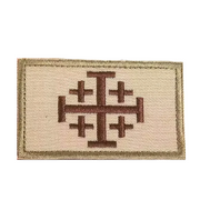 JERUSALEM CROSS CRUSADE PATCH