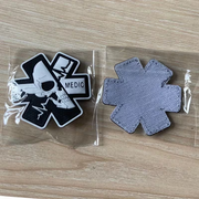 MEDIC CROSS SKULL PVC PATCH