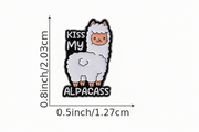 KISS MY ALPACASS LAPEL