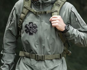 MEDIC CROSS SKULL PVC PATCH
