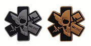 MEDIC CROSS SKULL PVC PATCH