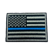 AMERICAN FLAG THIN BLUE LINE PATCH